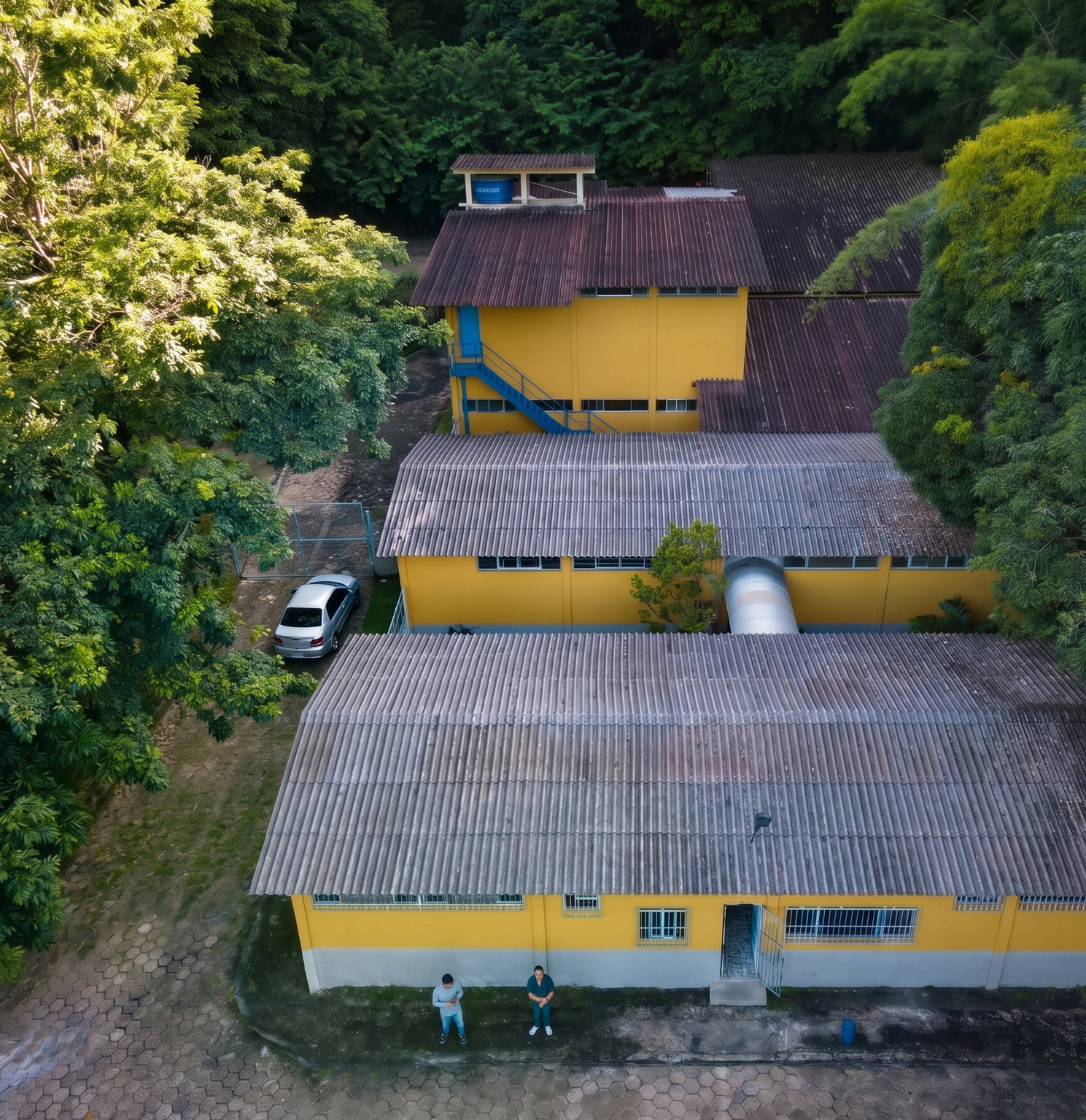 Vista aérea da sede da AAPIVALE