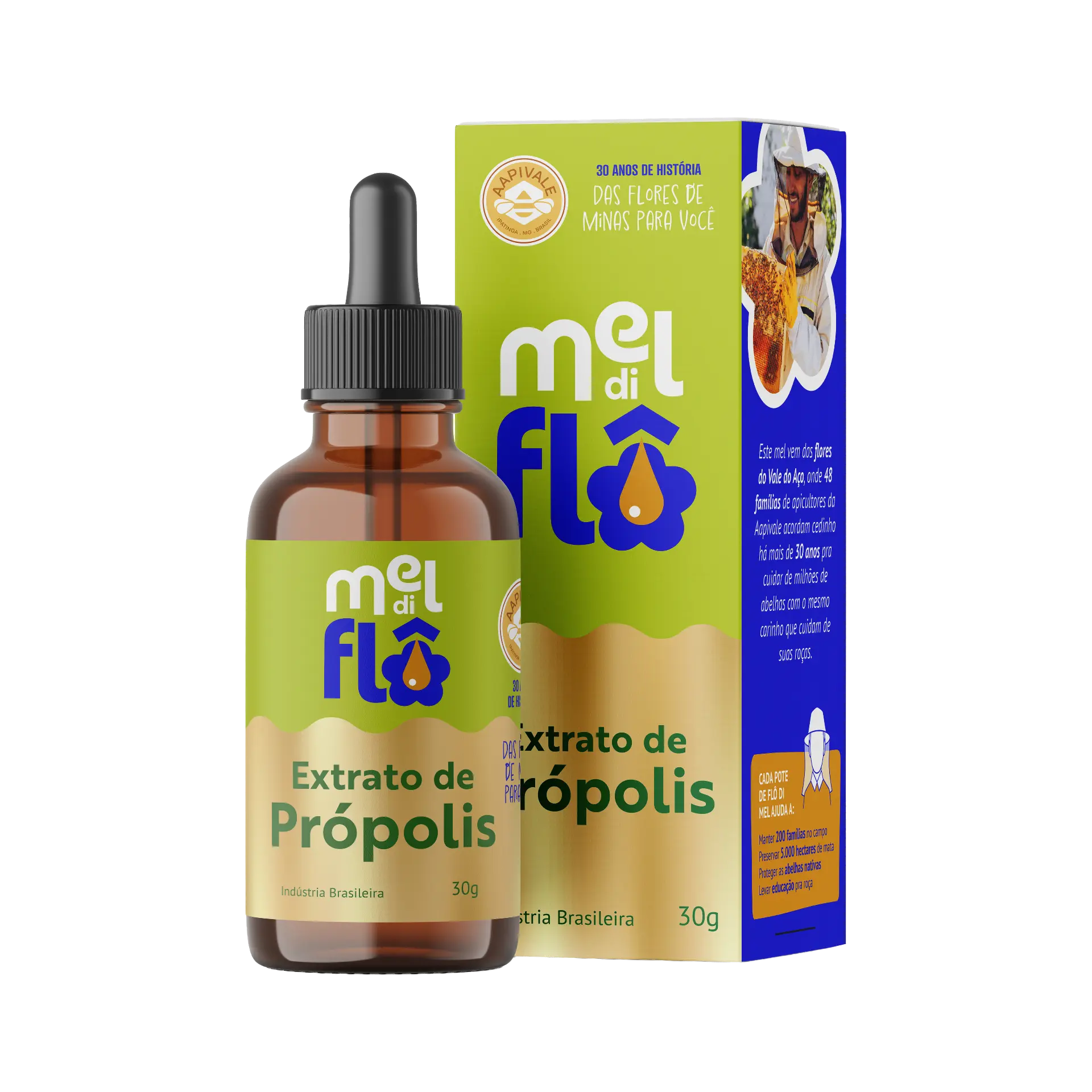 Extrato de Própolis Mel di Flô 30g